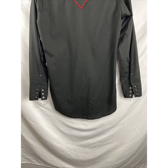 MWG Western's Best Floral Snap Button Rock-A-Billy Western Shirt Men's Size XS - Picture 8 of 11